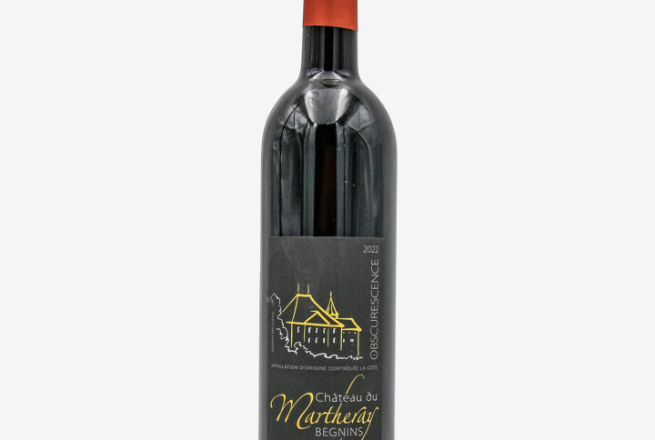 Bouteille de vin Obscurescence 2022 de la Cave Gobalet