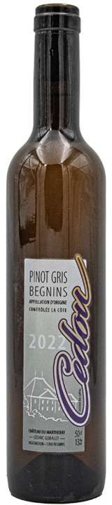 Pinot Gris Cave Gobalet Begnins