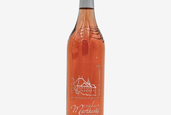 Bouteille de vin rosé Rosé de Gamaret de la Cave Gobalet